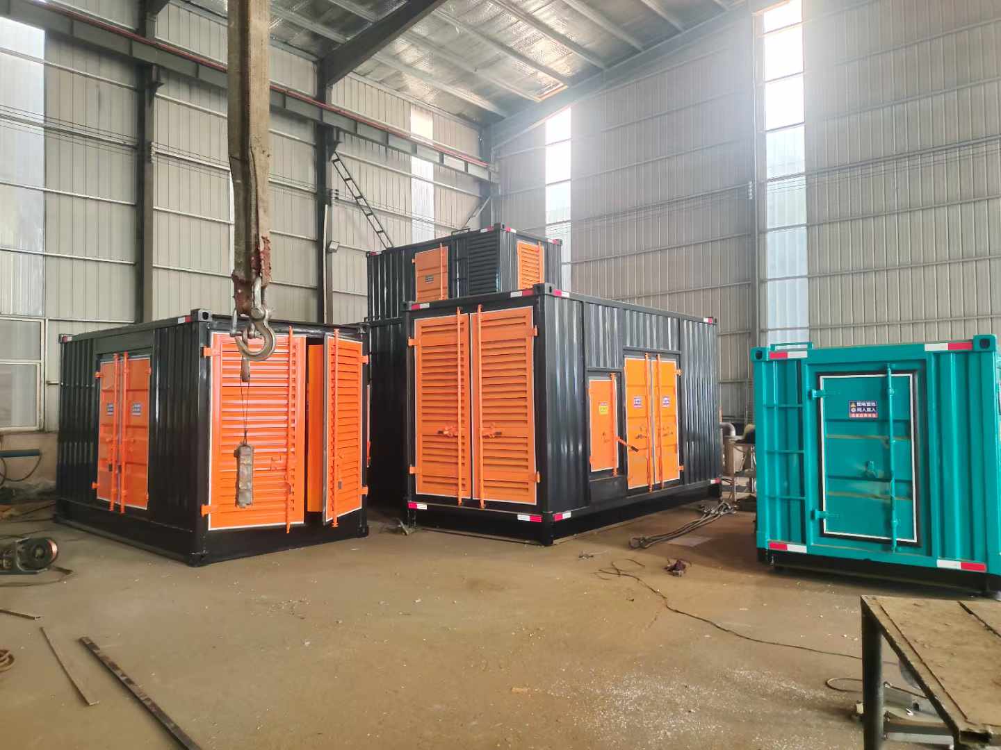 青羊500kw柴油发电机组可以带动多少功率设备？